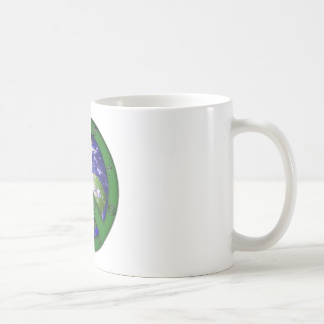 Taza De Café El mundo coexiste (Derecha)