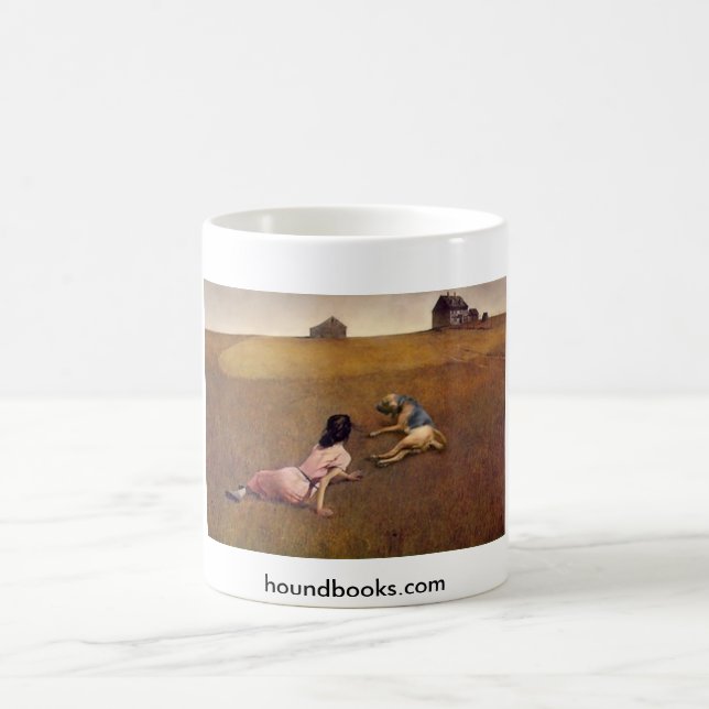 Taza De Café El mundo de Christina con Wimsey el sabueso (Centro)