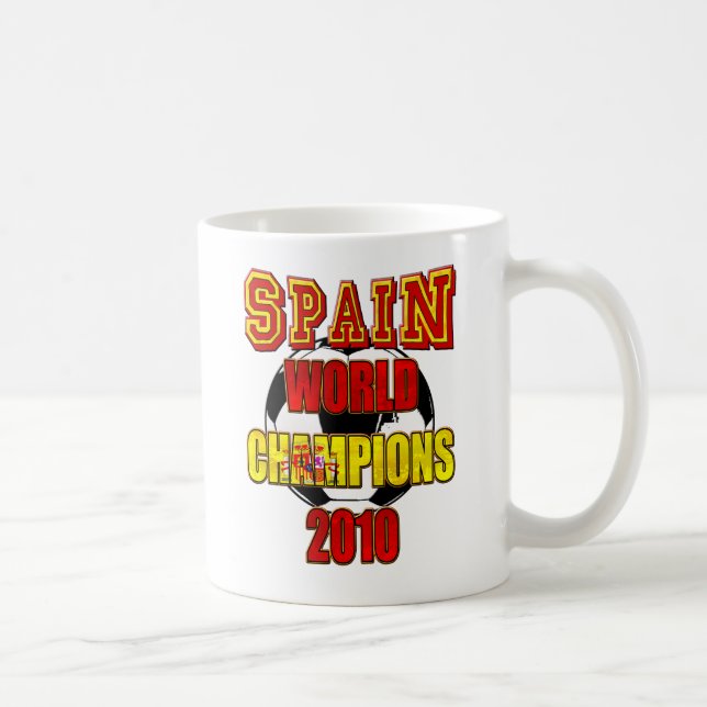Taza De Café El mundo de España defiende 2010 (Derecha)
