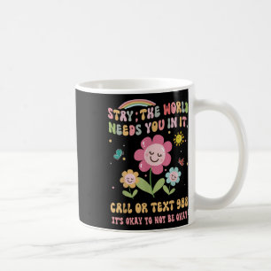 Taza De Café El mundo de la estancia de Retro Groovy te necesit