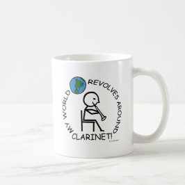 Taza De Café El mundo del clarinet gira alrededor