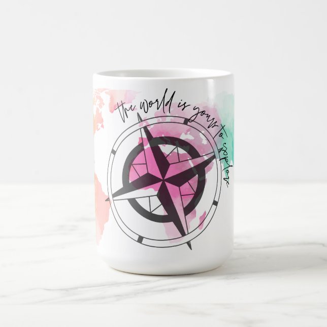 Taza De Café El mundo es tu tapiz (Centro)