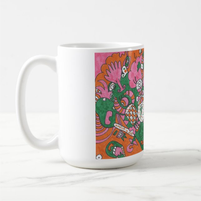 Taza De Café El Mundo Extranjero Que Soñamos De La Mug Clásica (Izquierda)