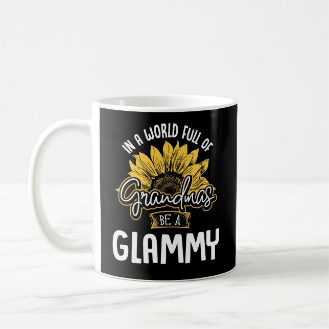 Taza De Café El Mundo Lleno De Abuelitos Sea Un Glamour (Izquierda)