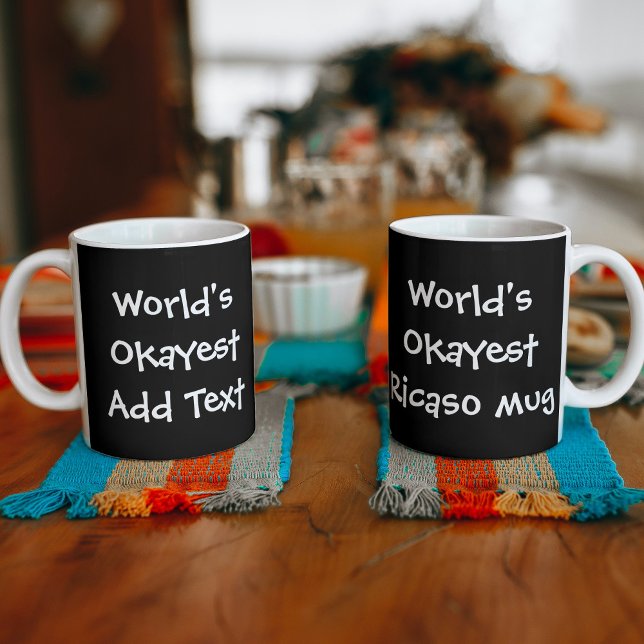 Taza De Café El mundo mejor personalizado (Subido por el creador)