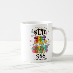 Taza De Café El mundo necesita prevención suicida para mantener