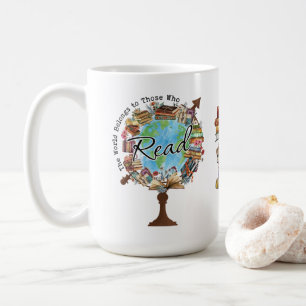 Taza De Café El mundo pertenece a los que leen