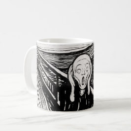 Taza De Café El MUNDO Scream EDVARD 1895