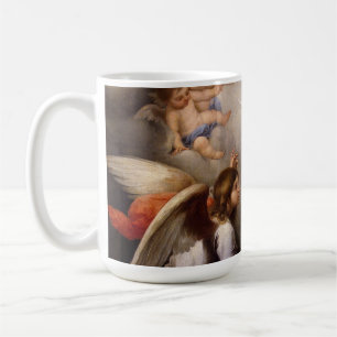 Taza De Café El Murillo De La Anunciación De Los Benditos Ángel