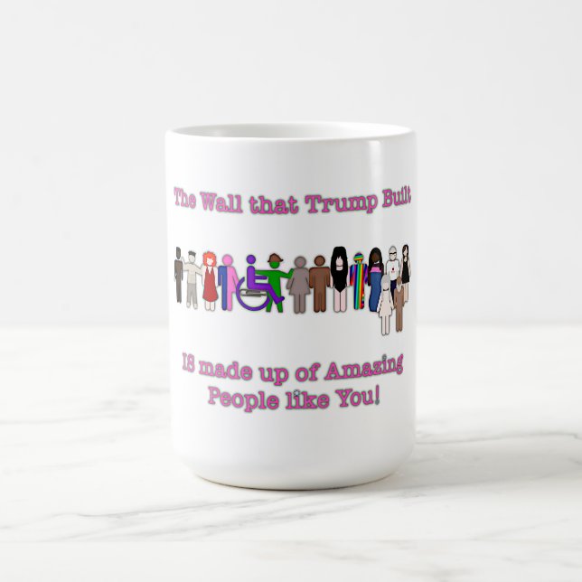 Taza De Café El muro que Trump construyó (Centro)