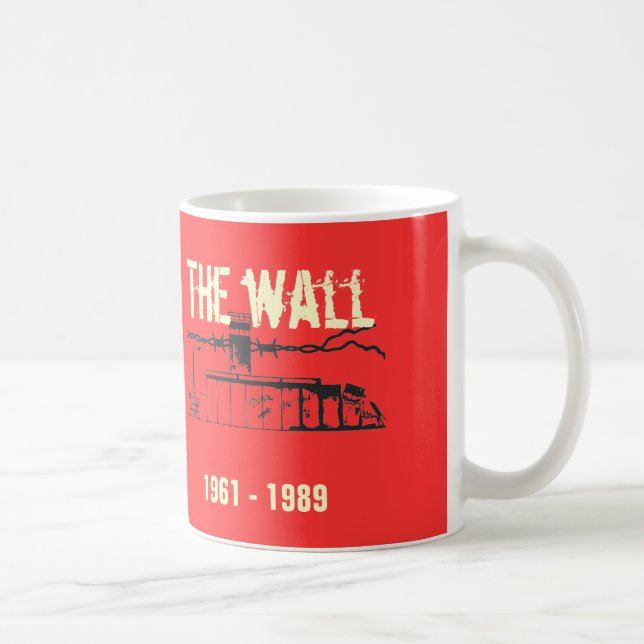 Taza De Café El muro special diseño (Derecha)