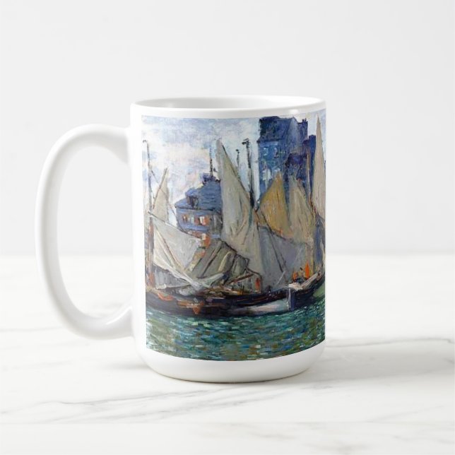 Taza De Café El Museo De Le Havre Claude Monet (Izquierda)