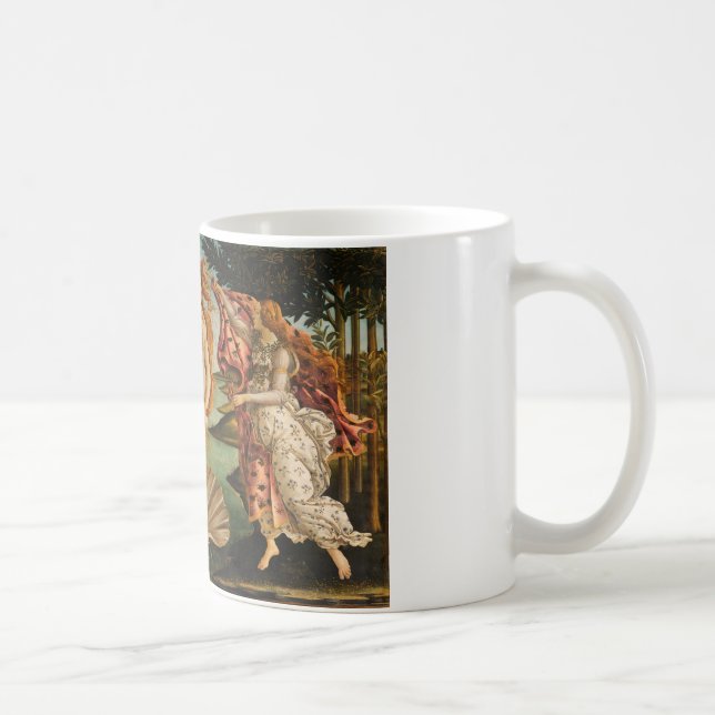 Taza De Café El nacimiento de Botticelli de Venus (Derecha)