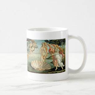 Taza De Café El nacimiento de Venus, c.1485 (tempera en lona)