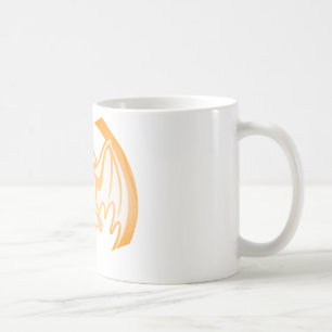 Taza De Café El Naranja De Los Murciélagos Inv El MUSEO De Los 