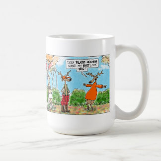 Taza De Café ¿El naranja del resplandor hace mi mirada del