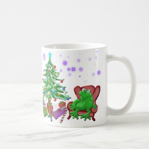 Taza De Café el navidad del froggy