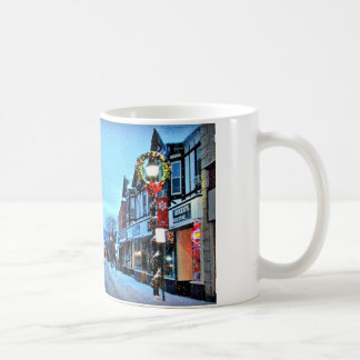 Taza De Café El navidad en el pueblo de Suffern diseña #2