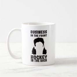 Taza De Café El negocio del cabello de hockey en la primera lín