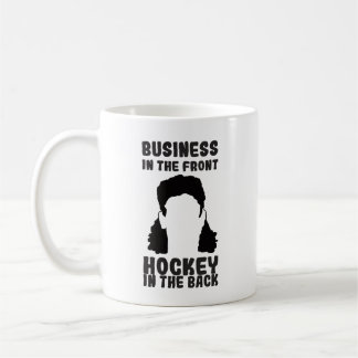 Taza De Café El negocio del cabello de hockey en la primera lín