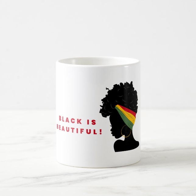 Taza De Café El negro es bello (Centro)