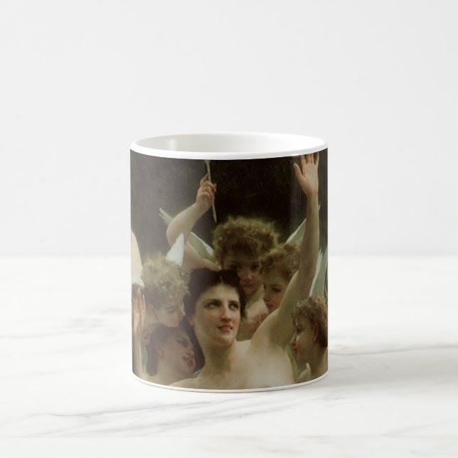 Taza De Café El Nido de Avispas de William Adolphe Bouguereau (Centro)