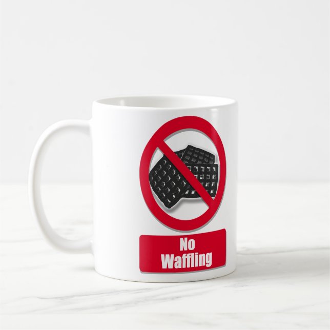 Taza De Café el ningún waffling (Izquierda)