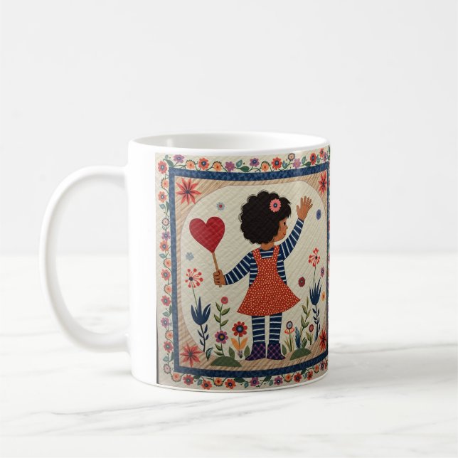 Taza De Café El niño mismo es un ángel. (Izquierda)