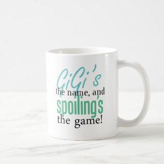 Taza De Café El nombre de GiGi, y estropeo del juego