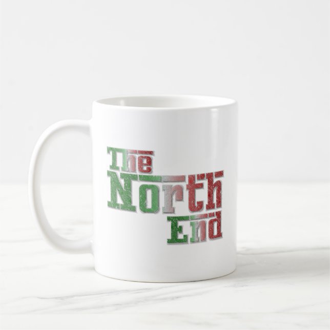 Taza De Café El North End Boston Italia (Izquierda)