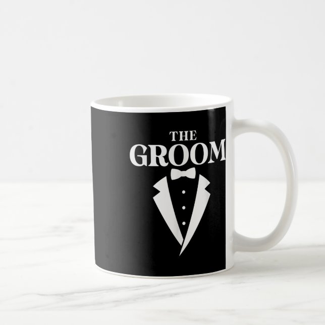 Taza De Café El Novio - Despedida de Soltero  (Derecha)