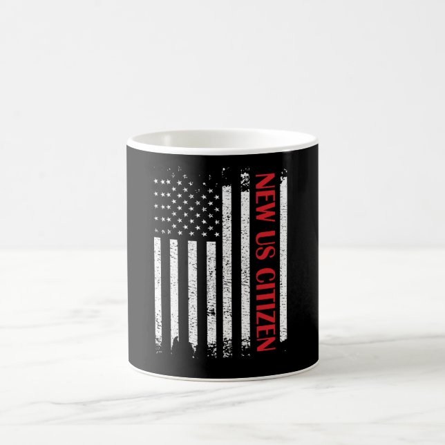 Taza De Café El nuevo ciudadano estadounidense se enorgullece d (Centro)