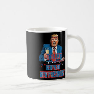 Taza De Café El nuevo presidente Funny Trump 2025 toma Estados 