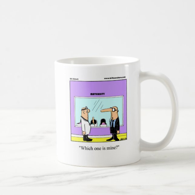 Taza De Café El nuevo regalo de papá Mug divertido (Derecha)