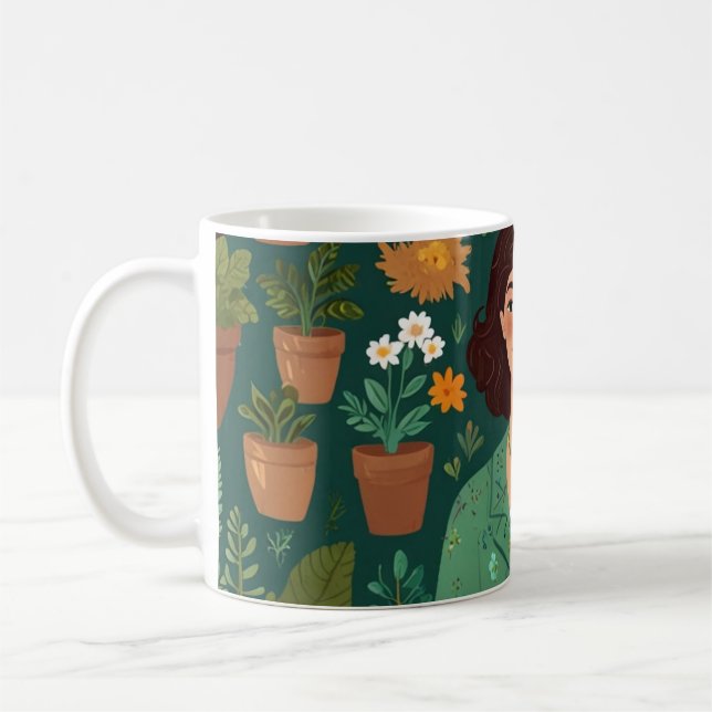 TAZA DE CAFÉ EL NURTURER DE LA NATURALEZA (Izquierda)