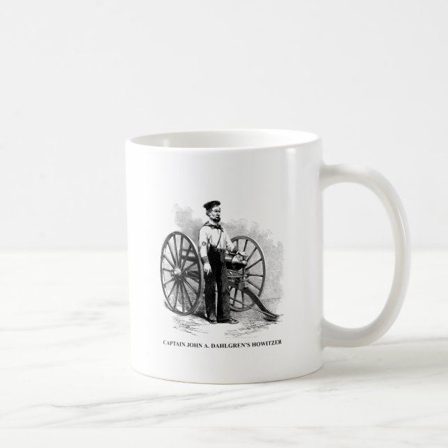 Taza De Café El obús de Dahlgren (Derecha)