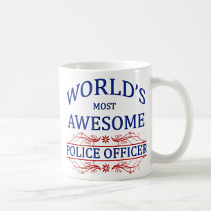 Taza De Café El oficial de policía más impresionante del mund