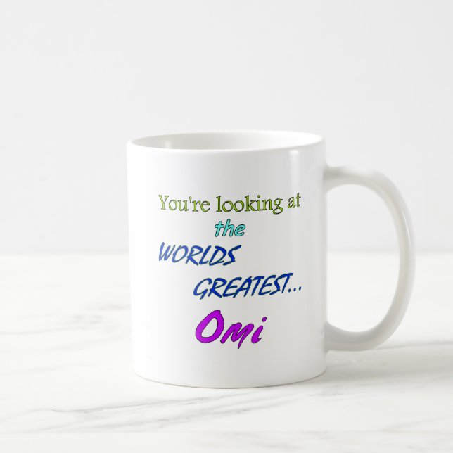 Taza De Café El OMI más grande de los mundos (Derecha)
