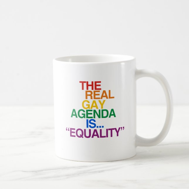TAZA DE CAFÉ EL ORDEN DEL DÍA GAY REAL (Derecha)