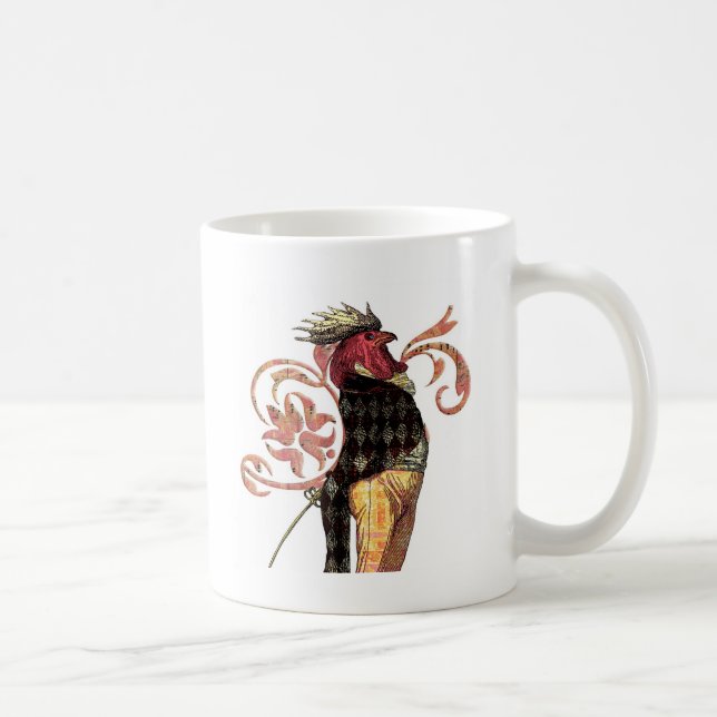 Taza De Café El Orgulloso Rooster (Derecha)