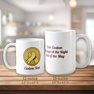 Taza De Café El oro de la lucha armada