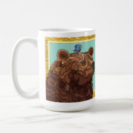 Taza De Café ¡El oso gruñón necesita café matutino!Cuto