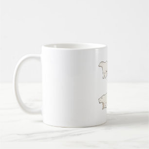 Taza De Café El oso polar Delight � el arte animal puro