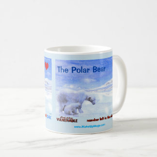 Taza De Café El oso polar en peligro -