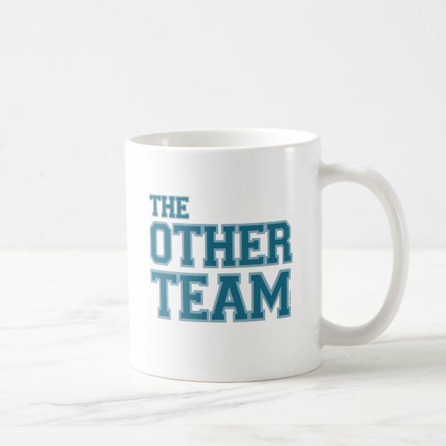 Taza De Café El Otro Equipo (azul) (Derecha)