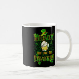 Taza De Café El Paddy no empieza hasta que entro en San Patrici