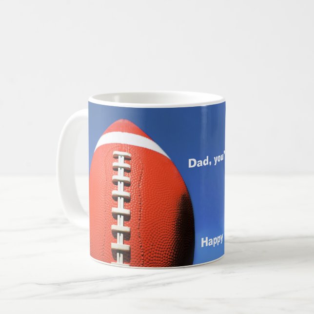 Taza De Café El padre del día del fútbol (Anverso izquierdo)