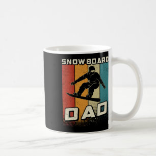 Taza De Café El padre del Snowboard Snowboard Snowboarde