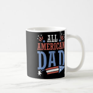 Taza De Café El Padre Estadounidense 4 De Julio Independencia D