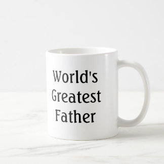 Taza De Café El padre más grande del mundo (en ley)
